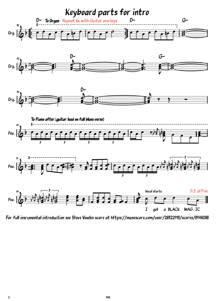 Sheet Music